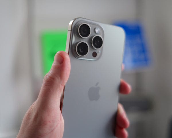 Refurbished iPhone close-up